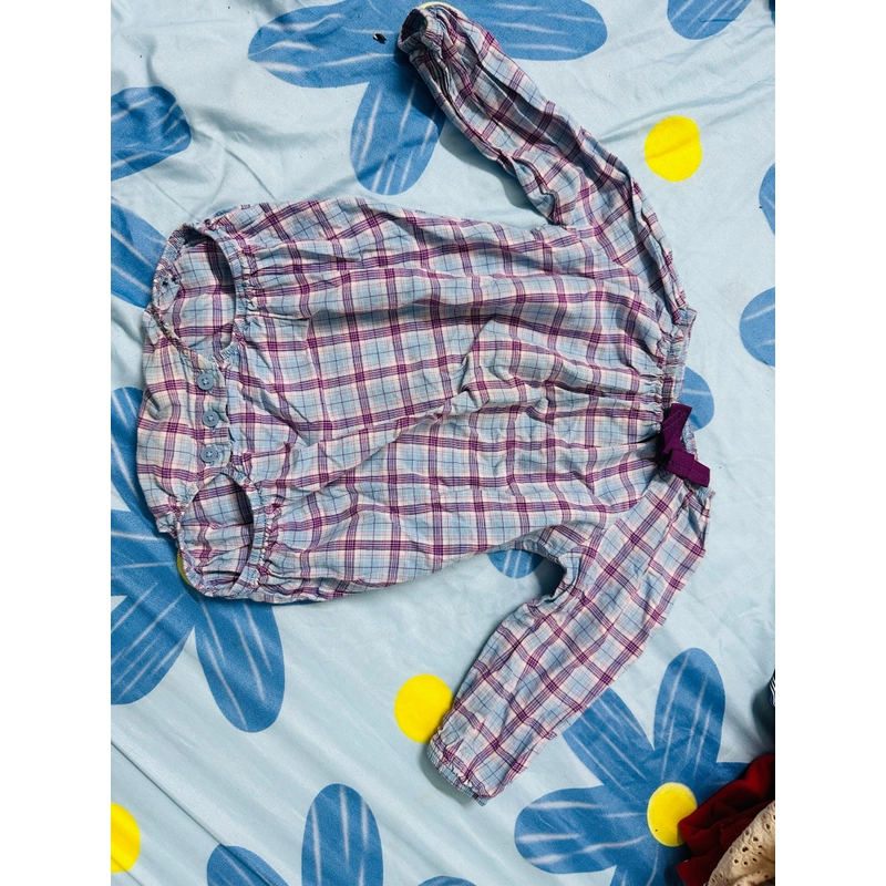 Body bé gái tay dài 537118