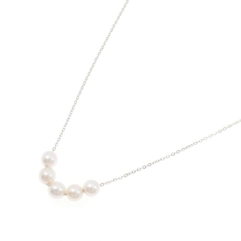 K18YG/K18WG Ngọc trai Akoya Dây chuyền - Hàng hiệu Authentic 856361