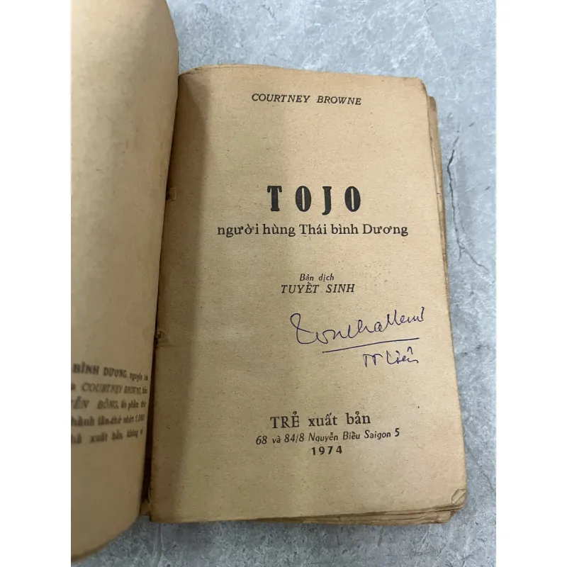 TOJO NGƯỜI HÙNG THÁI BÌNH DƯƠNG - TUYẾT SINH 927662