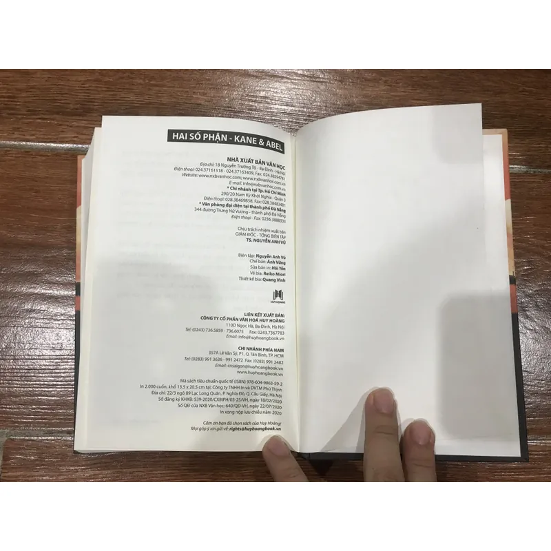 Hai số phận - Jeffrey Archer (c43) 722770