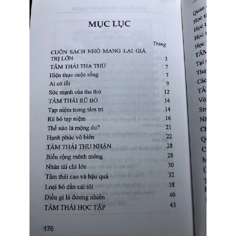 Tâm thái Bí quyết hạnh phúc và thành công viên mãn 2012 mới 80% ố bẩn nhẹ Đỗ Văn Dũng HPB0407 KỸ NĂNG 351978