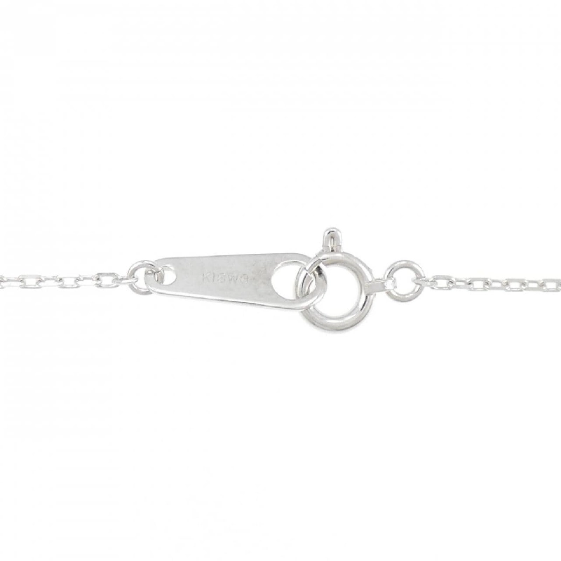 K18WG Dây chuyền kim cương chéo 0.30CT - Hàng hiệu Authentic 863013