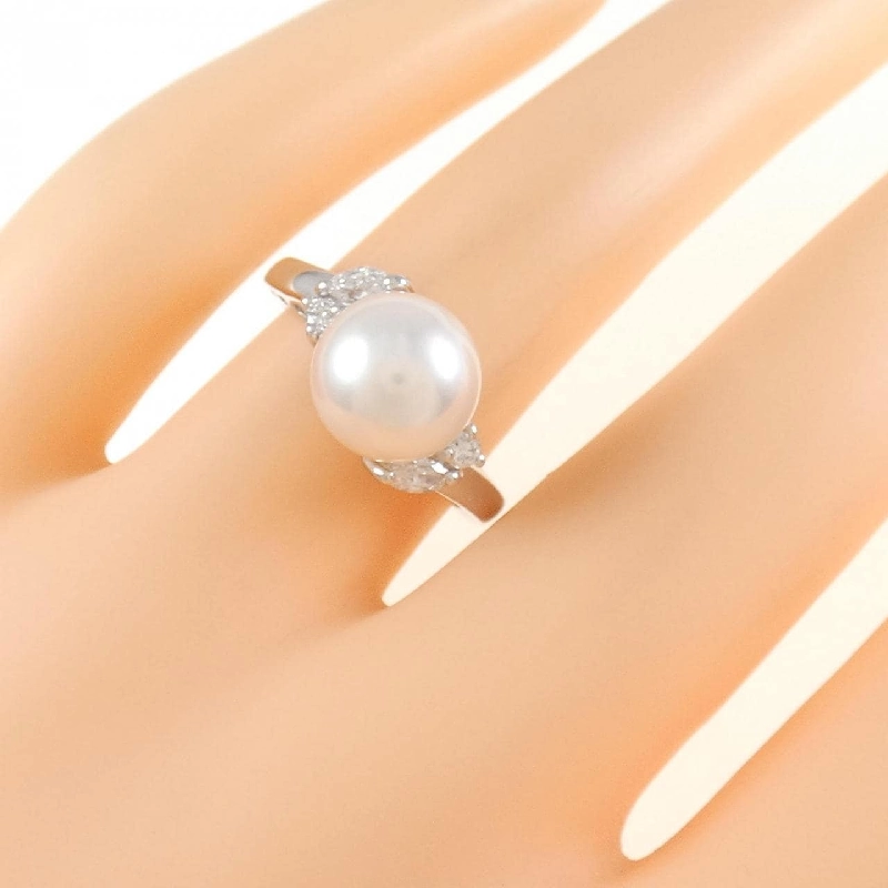 Nhẫn ngọc trai Akoya PT900 9mm 672555
