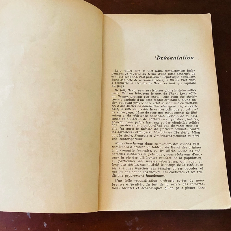 Etudes Vietnamiennes - Hanoi des origines au 19e siècle 447337