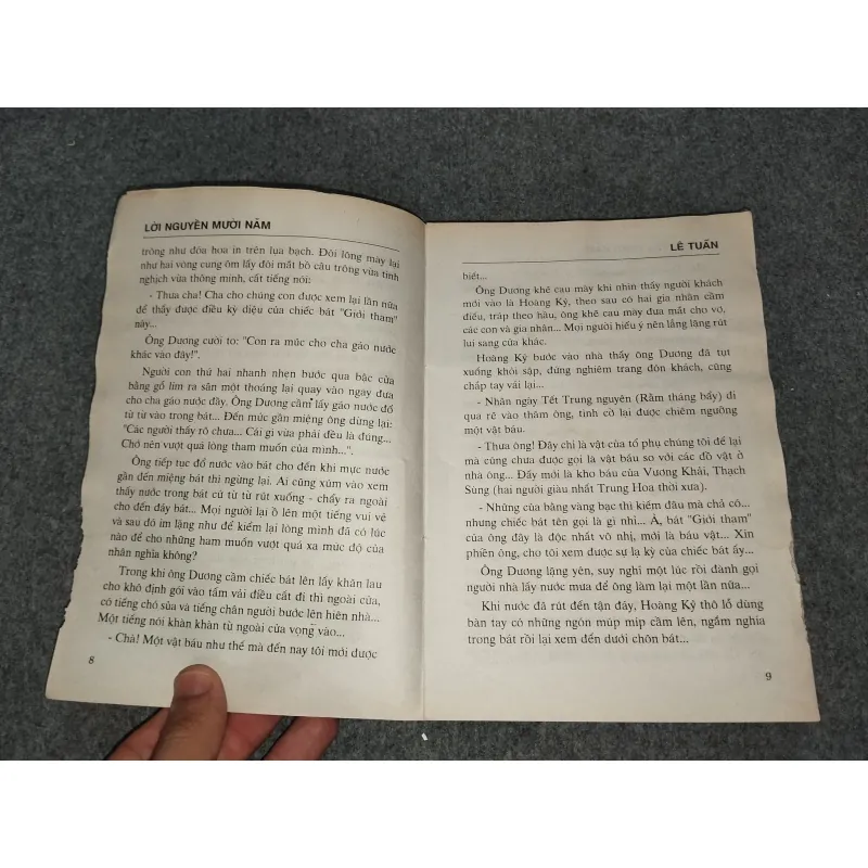 LỜI NGUYỀN MƯỜI NĂM - LÊ TUẤN 588741