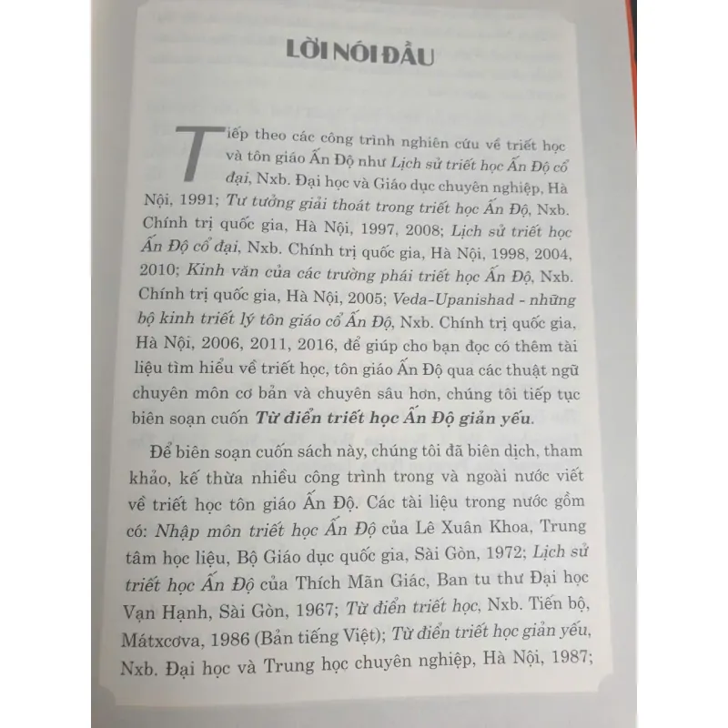 Từ Điển Triết Học Ấn Độ Giản Yếu 700767