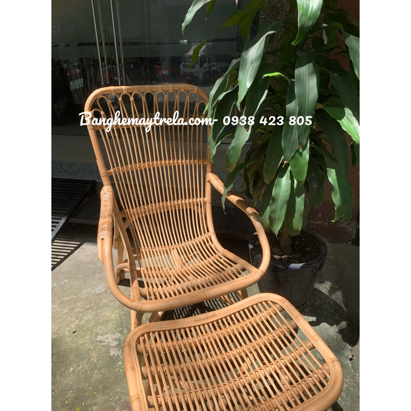 Ghế mây đọc sách cho người già 521936
