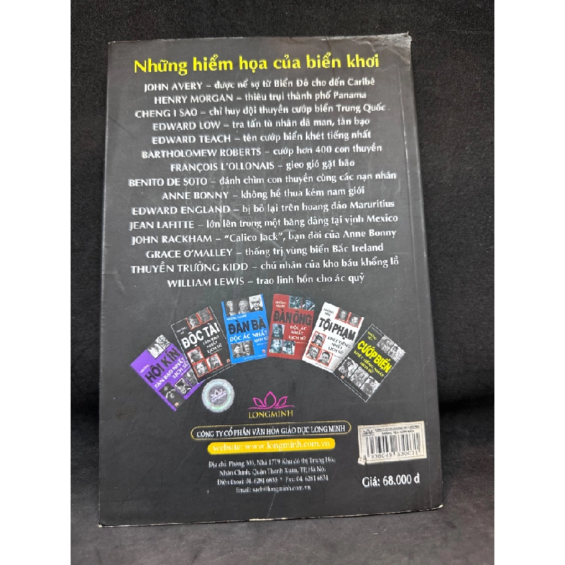 Những Tên Cướp Biển Khét Tiếng Nhất Lịch Sử - Shelly Klein, Mới 80% (Ố Vàng), 2010 SBM.VH2504 450615