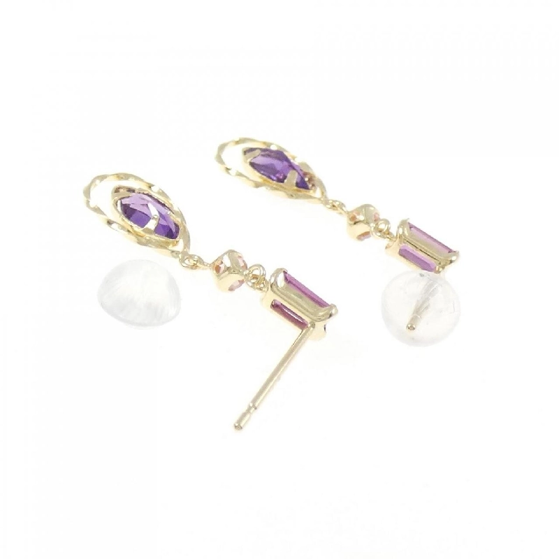 K10YG Đá màu Bông tai - Hàng hiệu Chính hãng 874509