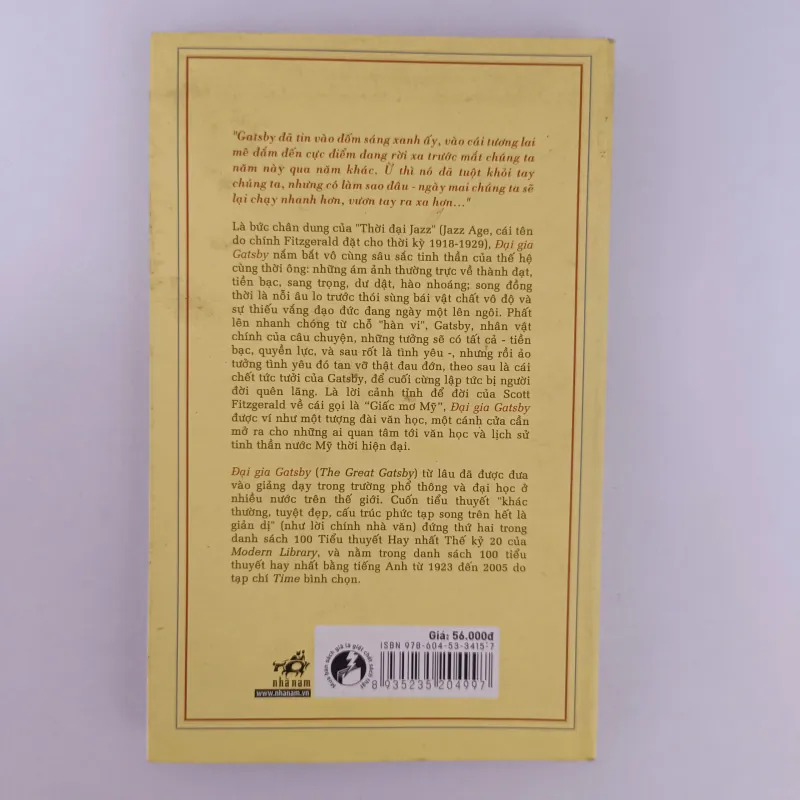 Đại gia Gatsby - F. Scott Fitzgeralo 557654