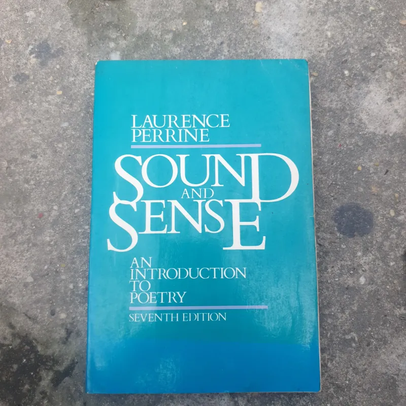 Sound and Sense- An introduction to poetry 781934