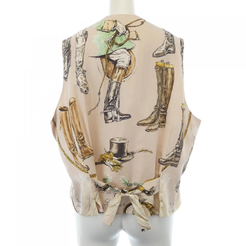 HERMES A PROPOS DE BOTTES Áo gile Hàng hiệu Authentic 904064