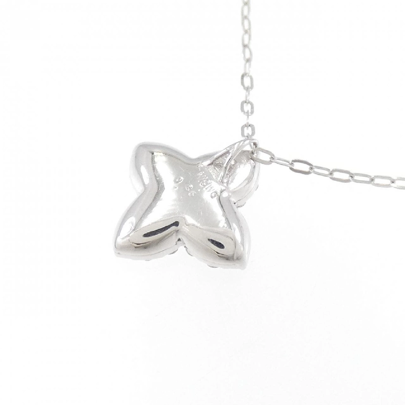 K18WG Hoa Kim Cương Dây Chuyền 0.25CT - Hàng hiệu Chính hãng 863333