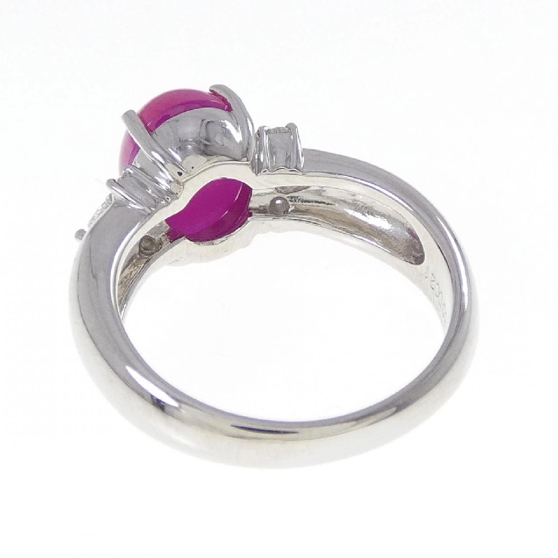 Nhẫn Ruby tổng hợp Clé Sainbelle 3.60CT - Hàng hiệu Authentic 835739