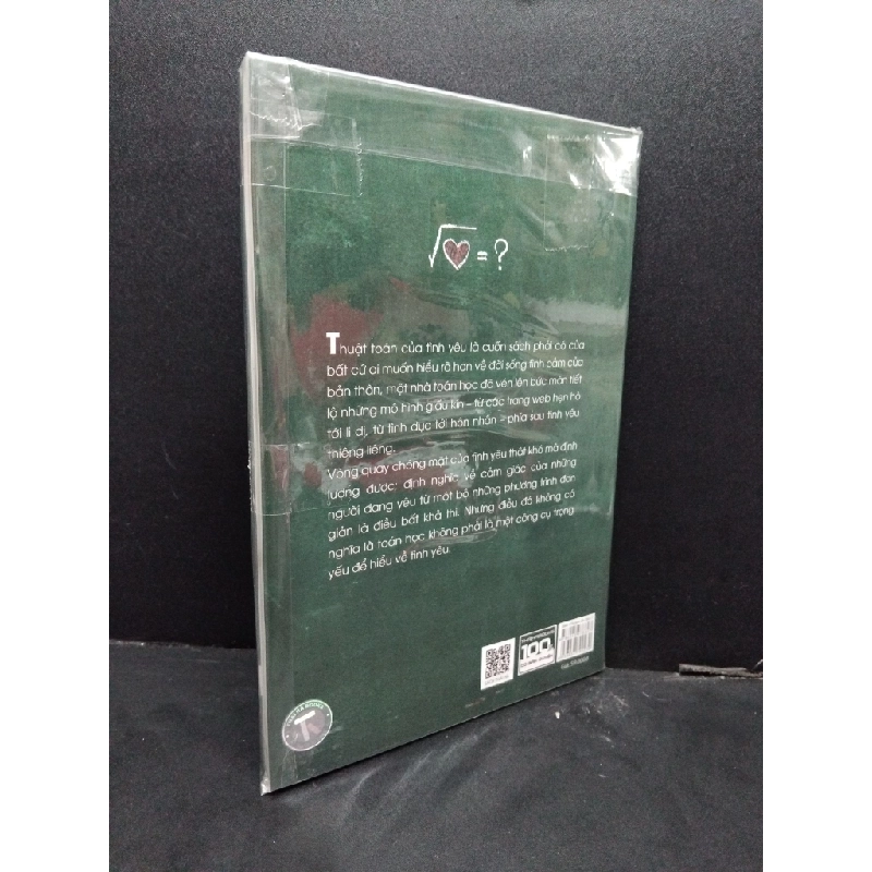 Thuật toán của tình yêu Hannah Fry mới 100% HCM.ASB2408 sách tâm lý 542830