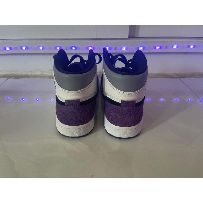 GIÀY THỂ THAO JORDAN 1 MID SE PURPLE HEEL PHỐI MÀU 10163