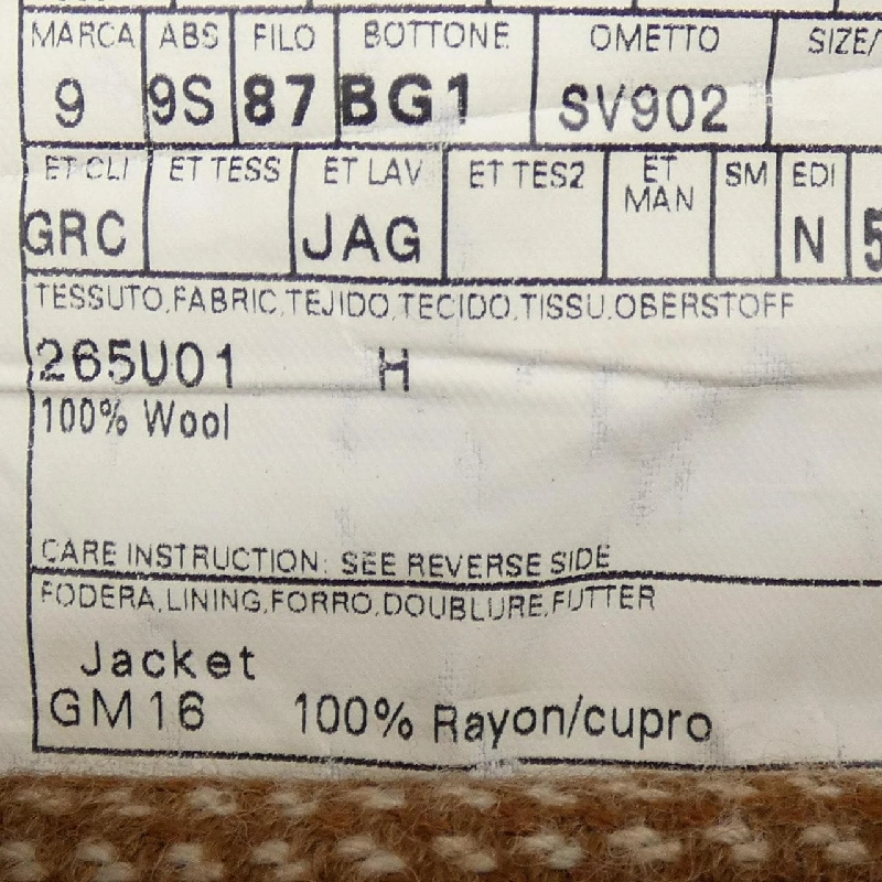 Gucci GUCCI 146172 Áo khoác - Hàng hiệu Chính hãng 892500