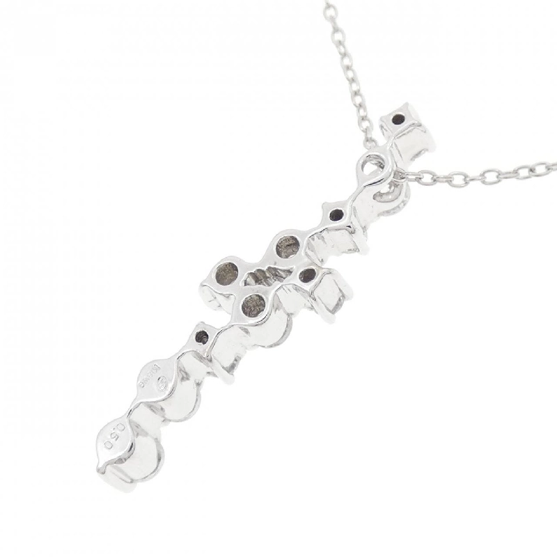 K18WG Dây chuyền kim cương 0.50CT - Hàng hiệu Chính hãng 860423