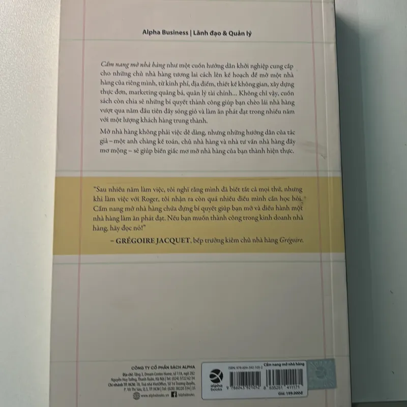 Cẩm nang mở nhà hàng 1022932