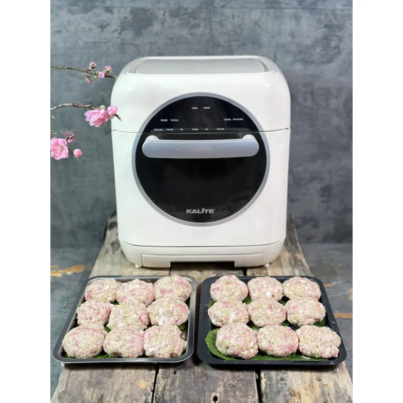 Nồi chiên hơi nước KALITE STEAM FUSION PRO, 4in1 chiên, hấp, nướng, rã đông, 20 lít 734429