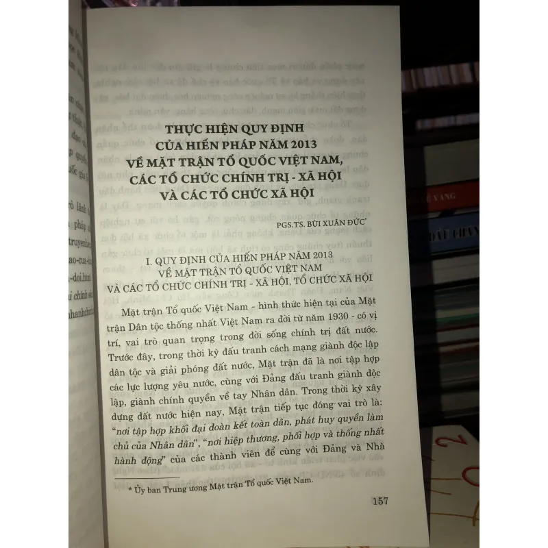 Thi hành hiến pháp năm 2013 - Thực trạng và những vấn đề đặt ra  754003
