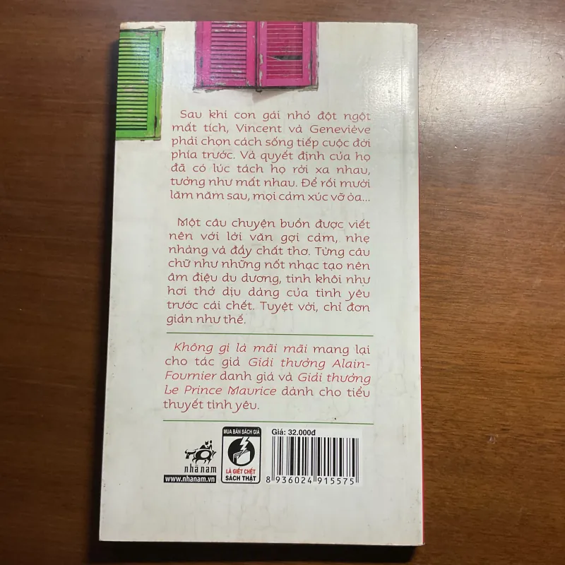 [VĂN HỌC PHÁP] Không gì là mãi mãi - Laurence Tardieu 757834