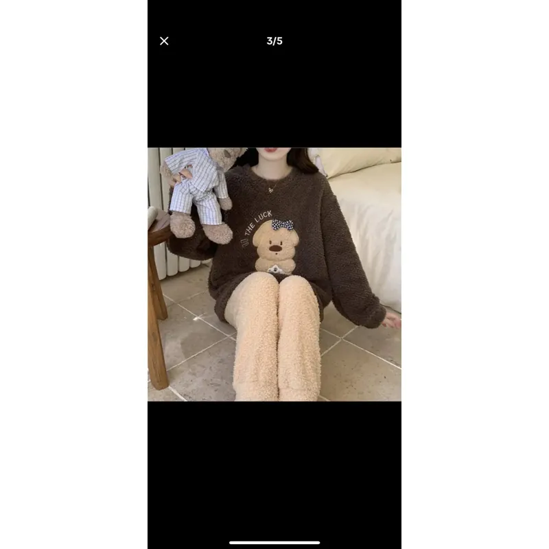 Áo nỉ lông mặt thú bỗng chốc  731420