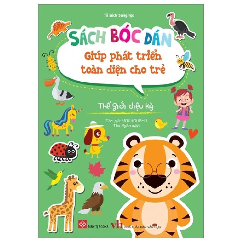 Sách Bóc Dán Giúp Phát Triển Toàn Diện Cho Trẻ - Thế Giới Diệu Kỳ - YOUYOUSHU 306719