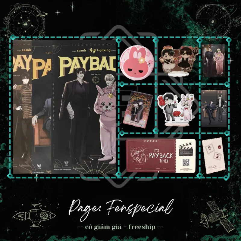 Bản Đặc Biệt - Payback - Tập 1, 2, 3 + Quà 300k - Pay Back - Fenspecial 990269