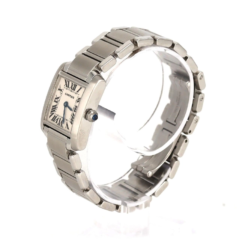 Cartier Tank Française SM W51008Q3 SS Quartz - Hàng hiệu Chính hãng 874293