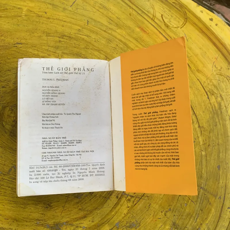 THẾ GIỚI PHẲNG - THOMAS L. FRIEDMAN 956894