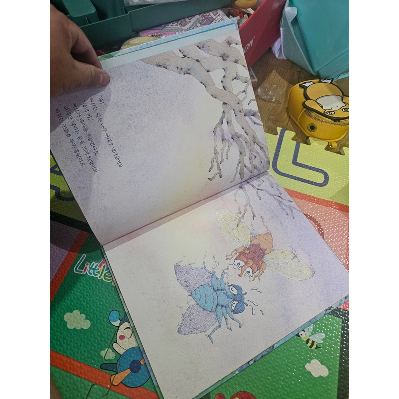 Sách học tiếng Hàn bìa cứng In màu như hình  418792