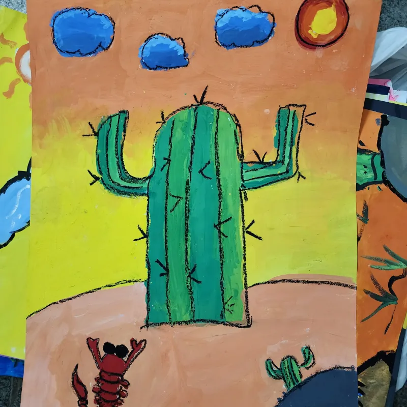 Combo 22 tranh vẽ acrylic chủ đề phong cảnh 799973