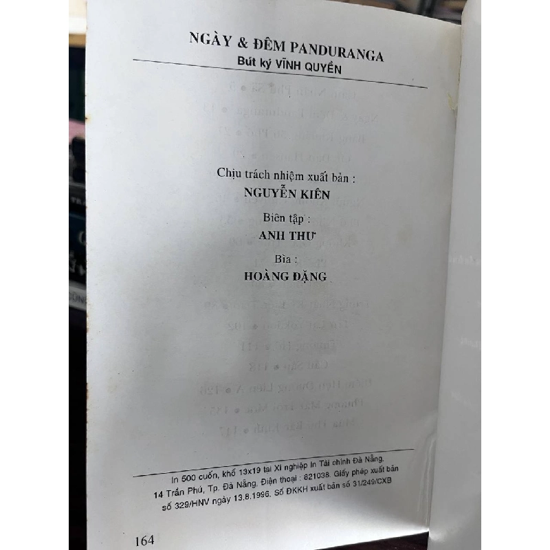 Ngày & Đêm Panduranga - Vĩnh Quyên 933620
