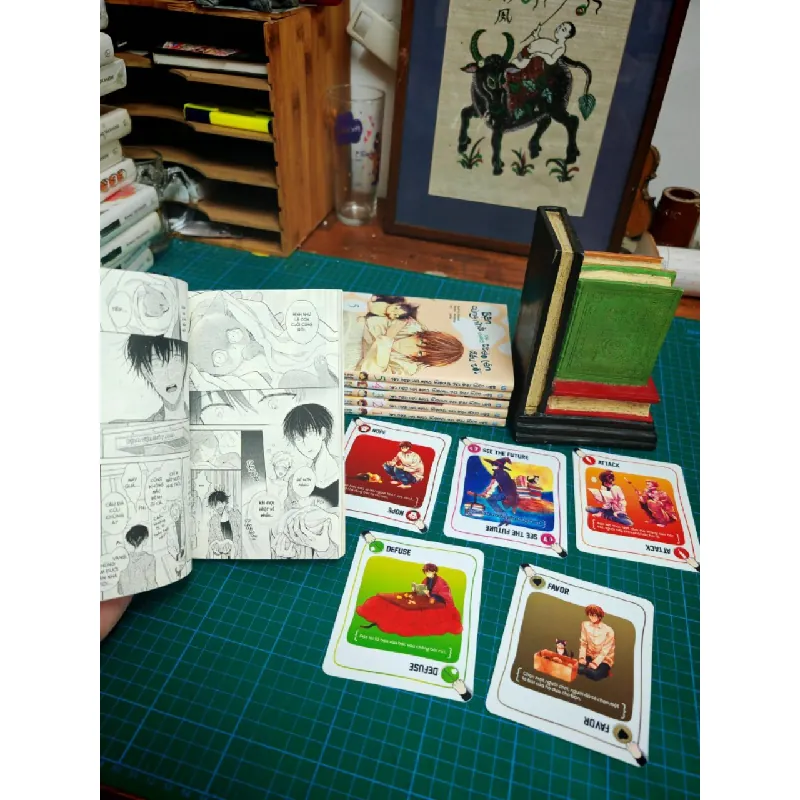 Truyện tranh bạn cùng nhà thi thoảng trèo lên đầu tôi 501566