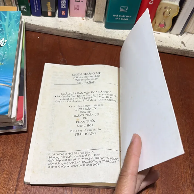 II Tập Truyện Và Ký: Chốn Sương Mù - Chu Bá Nam - 2003 785608