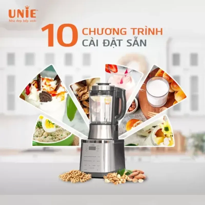 UNIE V8S - 10 chức năng xay – nấu – hầm – giữ ấm chỉ trong 1 máy! 720964
