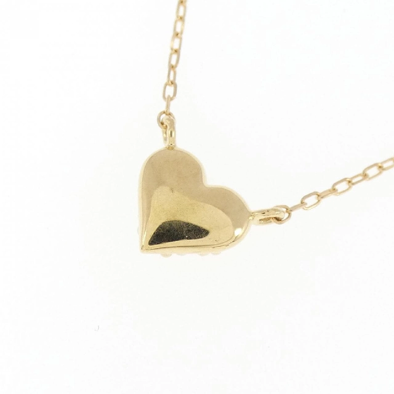 K18YG Dây chuyền kim cương hình trái tim 0.10CT - Hàng hiệu Chính hãng 861146