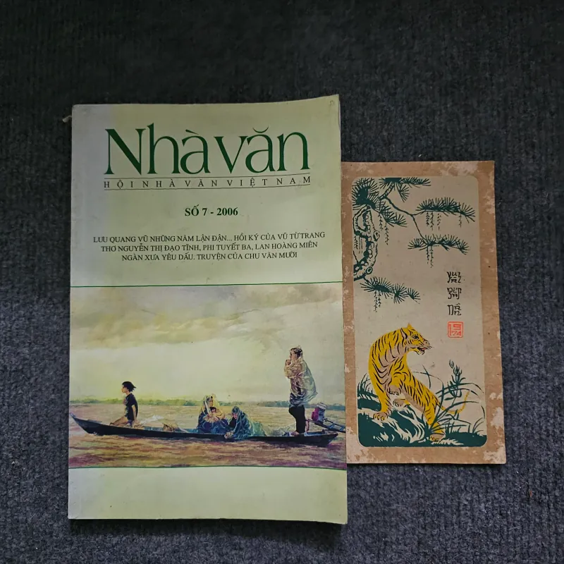 Tạp chí Hội nhà văn Việt Nam số 7- 2006 (có bài viết về Lưu Quang Vũ) 745329
