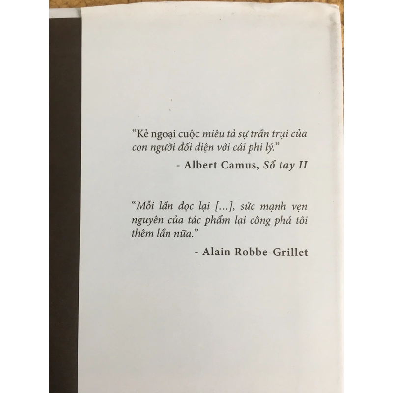 Kẻ Ngoại Cuộc - Albert Camus (bìa cứng) 276993