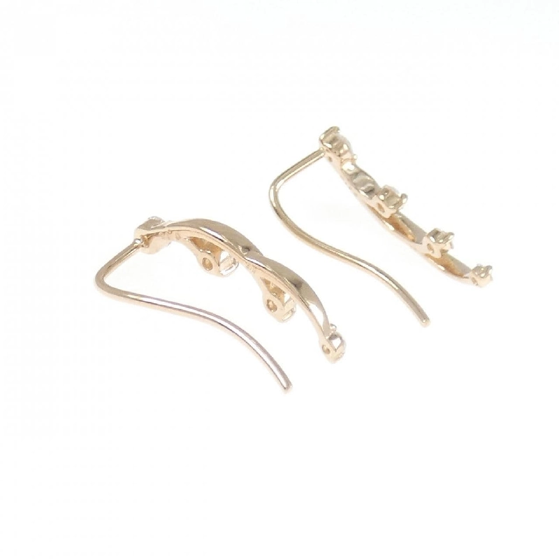 K18PG Bông tai kim cương 0.30CT - Hàng hiệu Authentic 863312