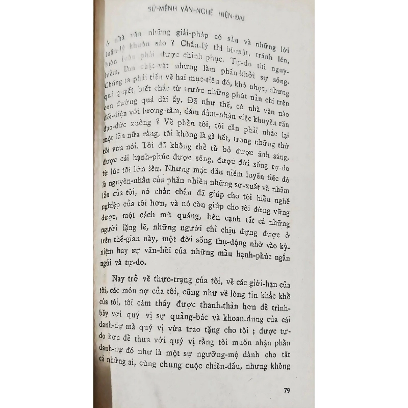 Sứ mệnh văn nghệ hiện đại - Albert Camus 126020