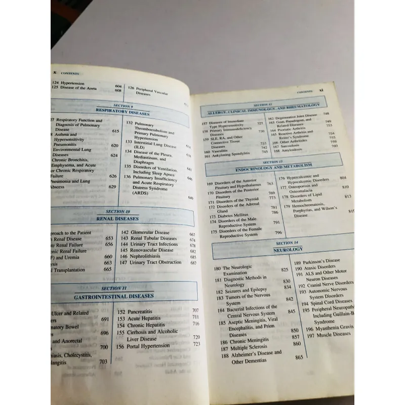 HARRISON’S MANUAL OF MEDICINE – 15th Edition (2002) 1020 trang, xuất bản quốc tế 720884