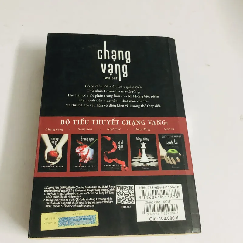 CHẠNG VẠNG - 626 trang, nxb: 2018  572769