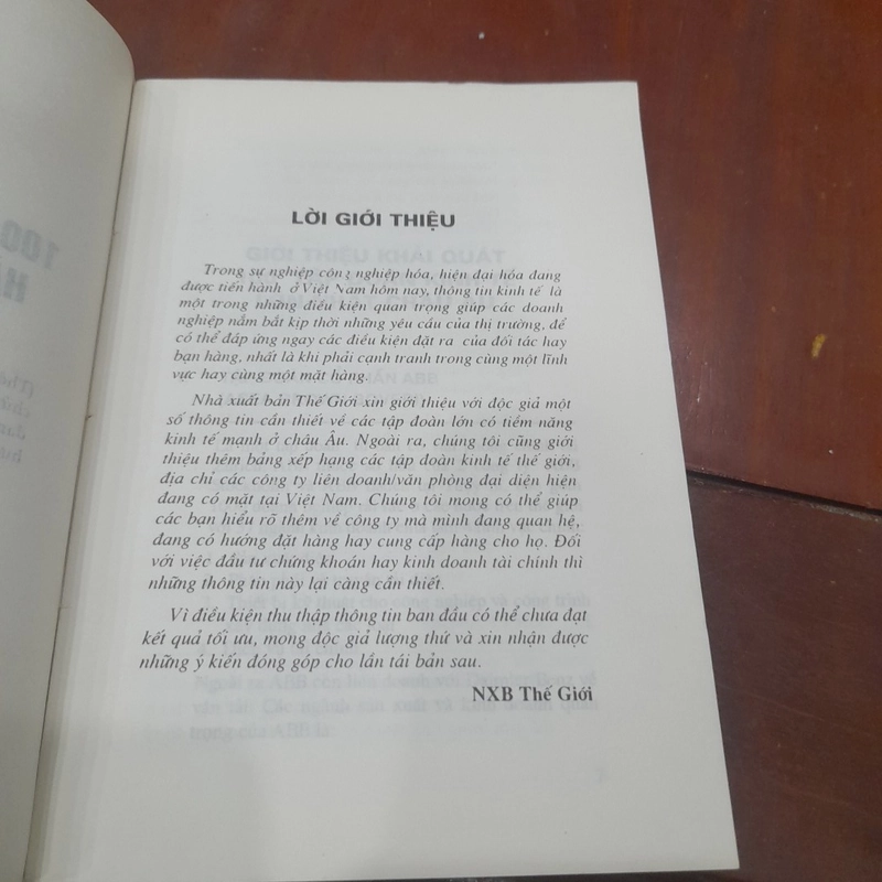 100 Tập đoàn kinh tế hàng đầu châu Âu 479702