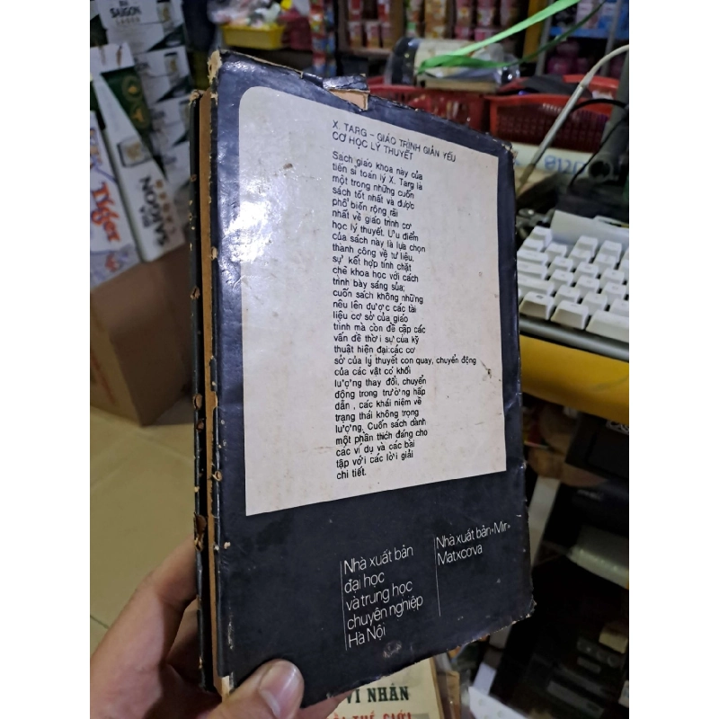 Giáo trình giản yếu cơ học lý thuyết 1979 mới 80% bìa cứng, ố NXB Matxcova HCM0109 GIÁO TRÌNH, CHUYÊN MÔN 919832