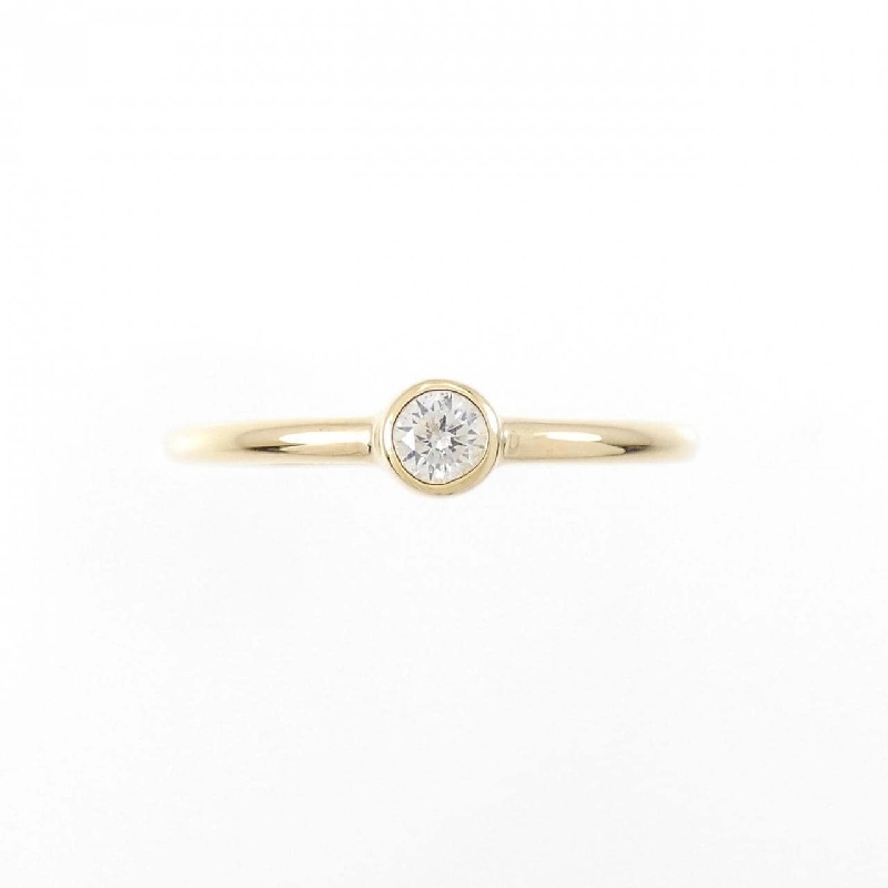 Nhẫn kim cương Solitaire K18YG 0.10CT - Hàng hiệu Chính hãng 856158