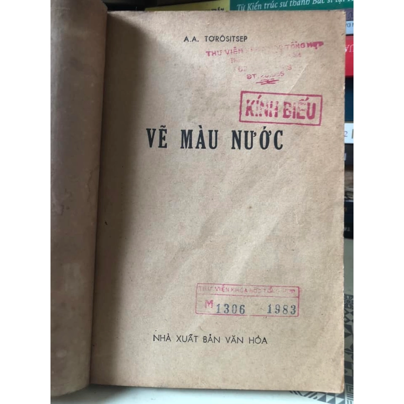 Sách Vẽ màu nước - A.A. Torositsep 306628