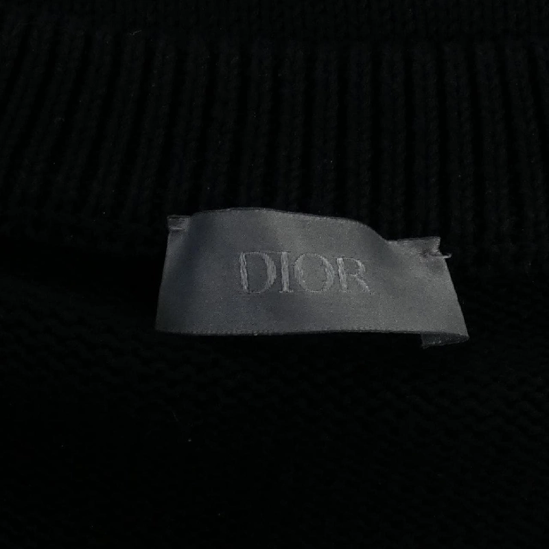 Dior DIOR DIOR ESSENTIALS Dior Oblique 113M638AT187 Áo len - Hàng hiệu Chính hãng 887109