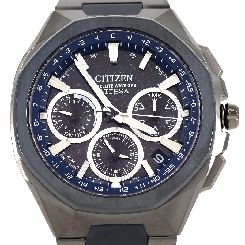 Đồng hồ GPS sóng điện Citizen Attesa F950-00CWB01/CC4106-74E TI Solar Quartz - Hàng hiệu Chính hãng 882059